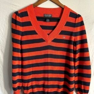 Vintage Ralph Lauren Polo Jeans Woman Size Medium V-Neck Sweater